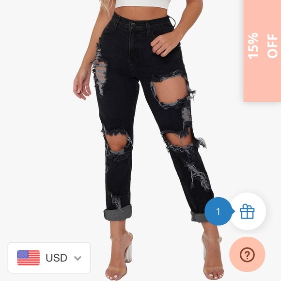 YSABEL GIRLFRIEND JEANS - Picture 2 of 3